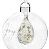 Holiday Joy Ornament, Crystal & Silver - ANNA New York